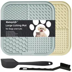 MATEEYLIFE - Alfombrilla Para Perro Grande 2 Piezas