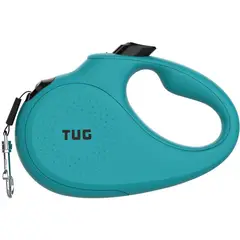 TUG - Correa Para Perro Retráctil Monocromo. Aqua Tu