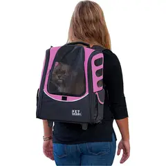 PET GEAR - Mochila Para Mascotas 52x39x16cm Mediano Rosado