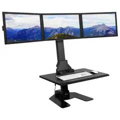 MOUNT IT - Convertidor de Escritorio Eléctrico de Pie Con 3 Soportes