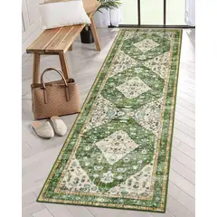 undefined - Alfombra de Pasillo Tribal Bohemia Lavable de 0.61x2.44 m Lahome