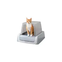 PETSAFE - Arenero Automático para Gatos Scoopfree Crystal Pro con Entrada Frontal