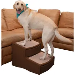 PET GEAR - Escalera Ancha de 2 Escalones de Perros