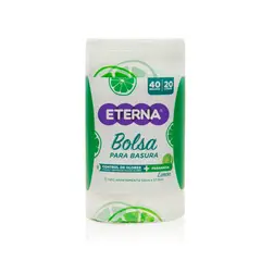 ETERNA - Bolsa Basura Aromas Mediana x 40 Unidades