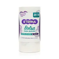 ETERNA - Bolsa Basura Tamaño Papelera x 20 Unidades