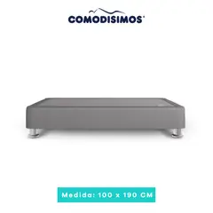 COMODISIMOS - Base Cama Habana Gris Claro 100x190