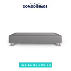 COMODISIMOS - Base Cama Habana Gris Claro 120x190