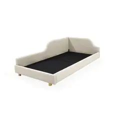 HOGAR VENECIA - Cama Infantil Twist 61X112X201 Tela Trigo