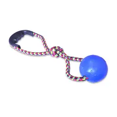 AM MASCOTAS - Pelota Para Perro Maciza Grande Lazo