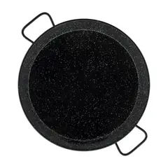 GARCIMA - Paellera Acero Esmaltado 50 Cm 14 Raciones