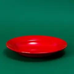 CRIOLLA - Plato Hondo 22 cm Rojo Peltre