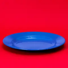 CRIOLLA - Plato Plano 26 cm Azul Peltre