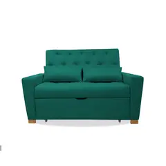 MUEBLES REM - Sofacama Ackerman Verde 150X94X150 Cm