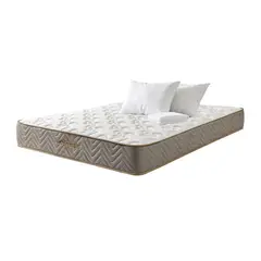 COLCHONES FANTASIA - Combo Colchón Doble Fantasia Litium 140x190 + 2 Almohadas + protector de Colchón