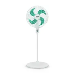 SAMURAI - Ventilador Air Maxx Pedestal, 3 Velocidades, Blanco