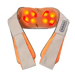 SUBE - Masajeador Corporal Hombros Cuello Cintura Eléctrico Calor