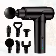 undefined - Masajeador Muscular Tipo Pistola Tejido Profundo Terapéutica