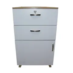 MAOS CENTRY - Escritorio Archivador Bicolor En Madera