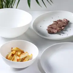 ESSENZA - Bowl Luna Round en Vitro Cerámica de 8 Pulgadas