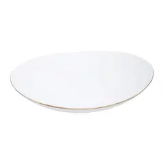 ESSENZA - Plato Sopero Redondo Boat Gold Vitro de 9 Pulgadas