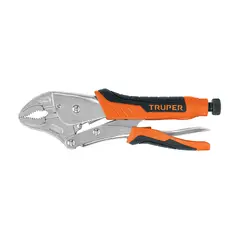 TRUPER - Hombresolo Curvo de 10 Pulgadas Alicate de Presión Mango Aislante X 3 Uds