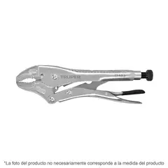 TRUPER - Hombresolo Curvo de 7 Pulgadas Alicate de Presión Antideslizante X 3 Uds