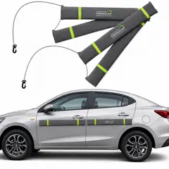 GENERICO - Protector de Puertas Magnético para Auto Tamaño Estándar 2 Lados Gris