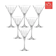 RCR - Copa Martini 210ml 6 Unidades Timeless