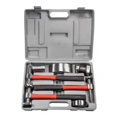 MP TOOLS - Kit de Martillos para Latonería Trabajo Pesado X 7 Piezas