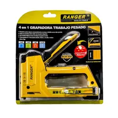 RANGER - Grapadora Industrial 3 en 1 para Tapicería de 400 Grapas