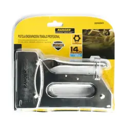 RANGER - Grapadora Profesional 3 en 1 para Tapicería de 400 Grapas