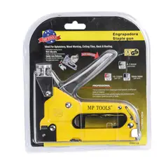 MP TOOLS - Grapadora Manual 3 en 1 para Tapicería Profesional