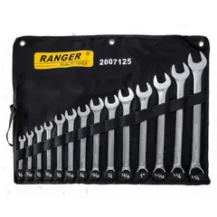 RANGER - Juego de Llaves Mixtas Combinadas con 14 Piezas de 3/8 a 1-1/4