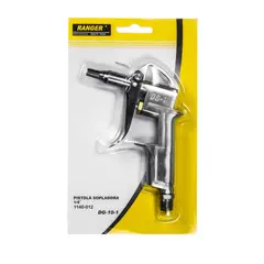 RANGER - Pistola Sopladora de Aire 1/4" Metalizada Profesional