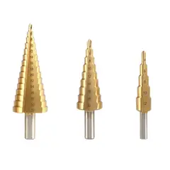 RANGER - Juego de Broca Escalonada X 3 Piezas en Titanio