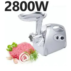 52 BITS - Molino Electrico Para Carne Universal Royal 1200w