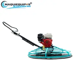MAQUIEQUIPOS - Allanadora Helicóptero de 46" con Motor Gasolina 9HP Incluye Plato y Aspas