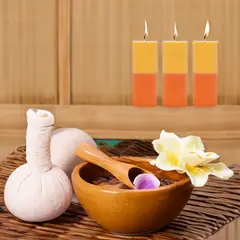 CERESPAS - Vela Pillar Estriado 5 Bicolor Gs