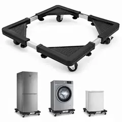 52 BITS - Base Soporte Movil Ajustable para Lavadora. Nevera
