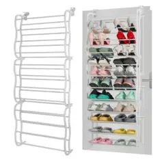 52 BITS - Zapatera de Puerta para 30/36 Pares Desarmable Induhogar