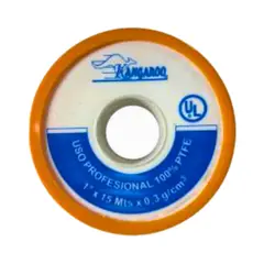 KANGAROO - Cinta Teflon 1/2" 10 Mts Set x 96