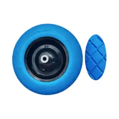SUPERIOR - Llanta para Carretilla Antipinchazo Azul 350-8