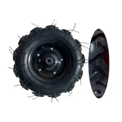 SUPERIOR - Llanta para Carretilla 6 Lonas Completa Tipo Tractor 400-8