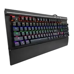 52 BITS - Teclado Gamer Aoas Tecla Cambiable Luz A808 Ergonómico Genérico