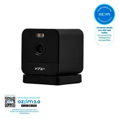 VTA PLUS - Cámara Fija Wifi 2K Visión Nocturna Color Qubit 2