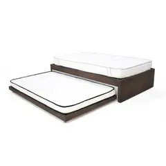 HOGAR VENECIA - Set Cama Suecia y Colchón 37X105X195 Chocolate