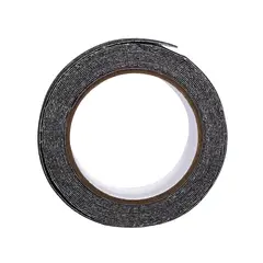 FIXSER - Cinta Antideslizante Negra Con Franja Fluorescente 50Mmx5M