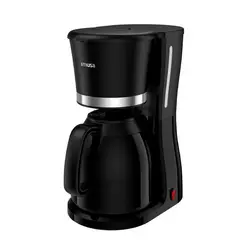 IMUSA - Cafetera Cool Touch 10 Tazas Negra