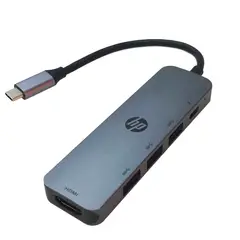 HP - Hub Multiplicador 5 En 1 Hdmi Carga Rapida