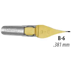 SPEEDBALL - Pluma B6 para Caligrafia Punta Redonda 003016